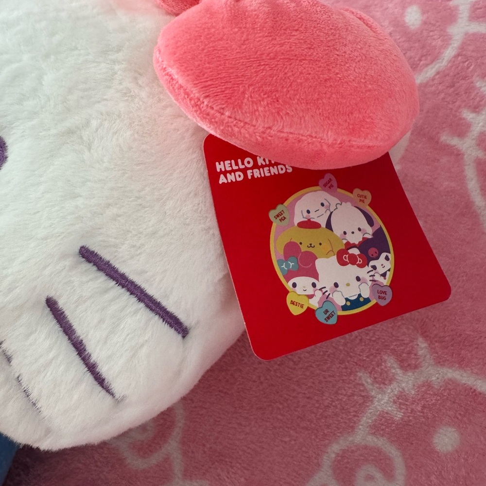 13” Hello Kitty 'Bestie' Plush with Pink Bow BNWT - Picture 4 of 8